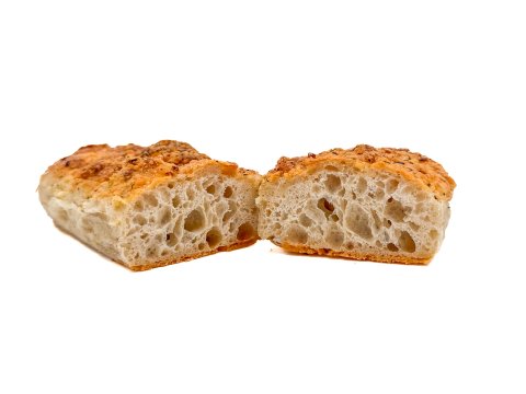 Focaccia mit Hartkäse