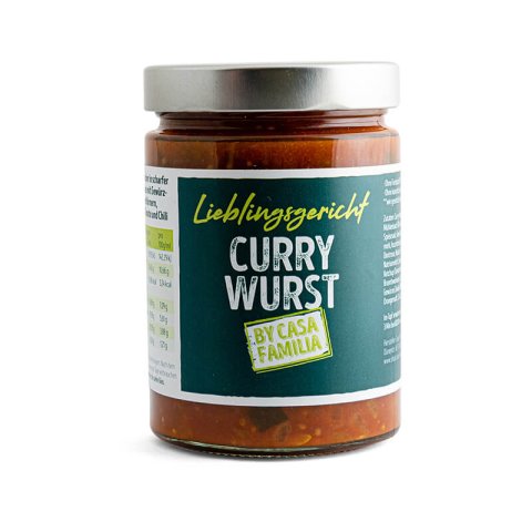 Currywurst - Lieblingsgericht by Casa Familia