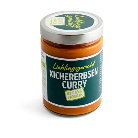 Kichererbsen-Curry - Lieblingsgericht by Casa Familia