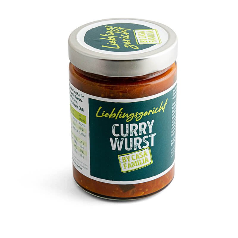 Currywurst - Lieblingsgericht by Casa Familia
