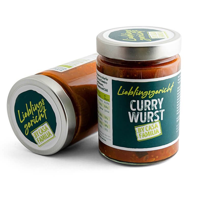 Currywurst - Lieblingsgericht by Casa Familia