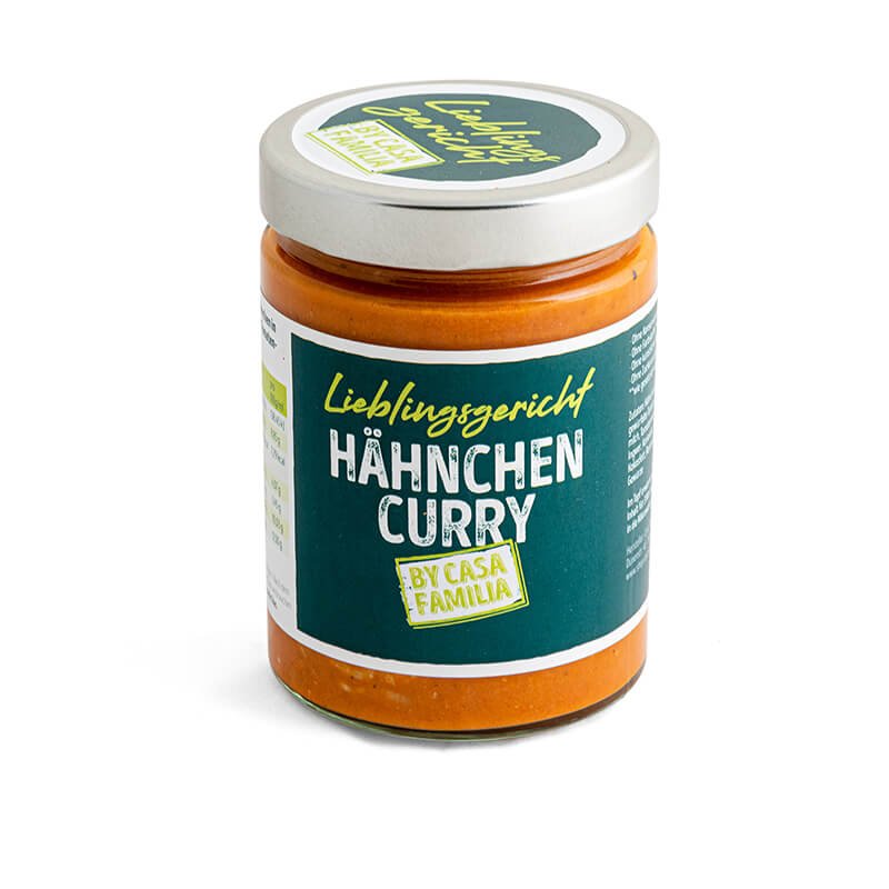Hähnchen-Curry - 520ml - Lieblingsgericht by Casa Familia